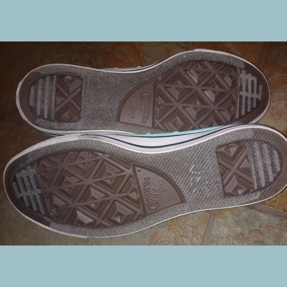Light Blue Converse - Picture 3 of 5